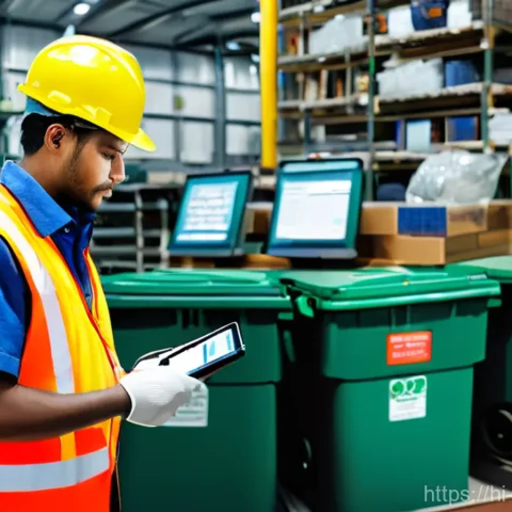 폐기물처리 관련 업계의 이직 패턴 - **Prompt 1: The Evolution of Waste Management Careers**
    "A visually striking split image represe...
